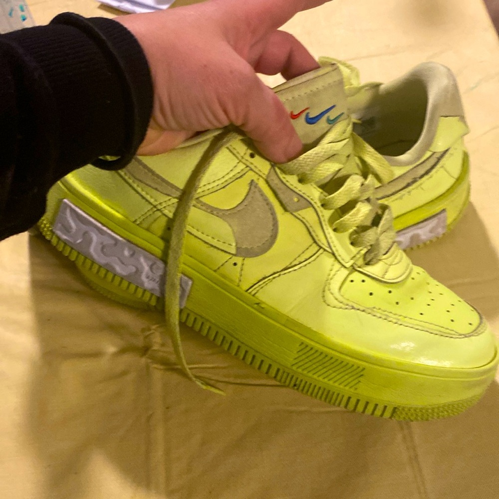 Nike react, tennis ball color #Grinch#Zumba